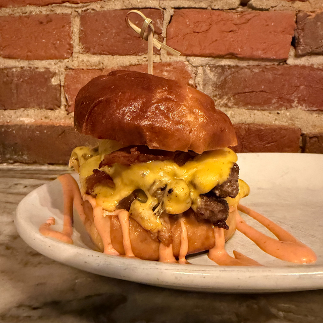 Classic Smash Burger.