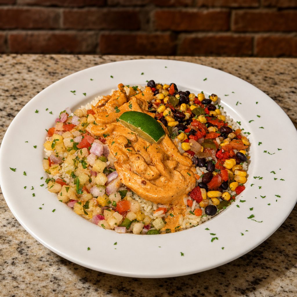 Chipotle Chicken Rice Bowl.