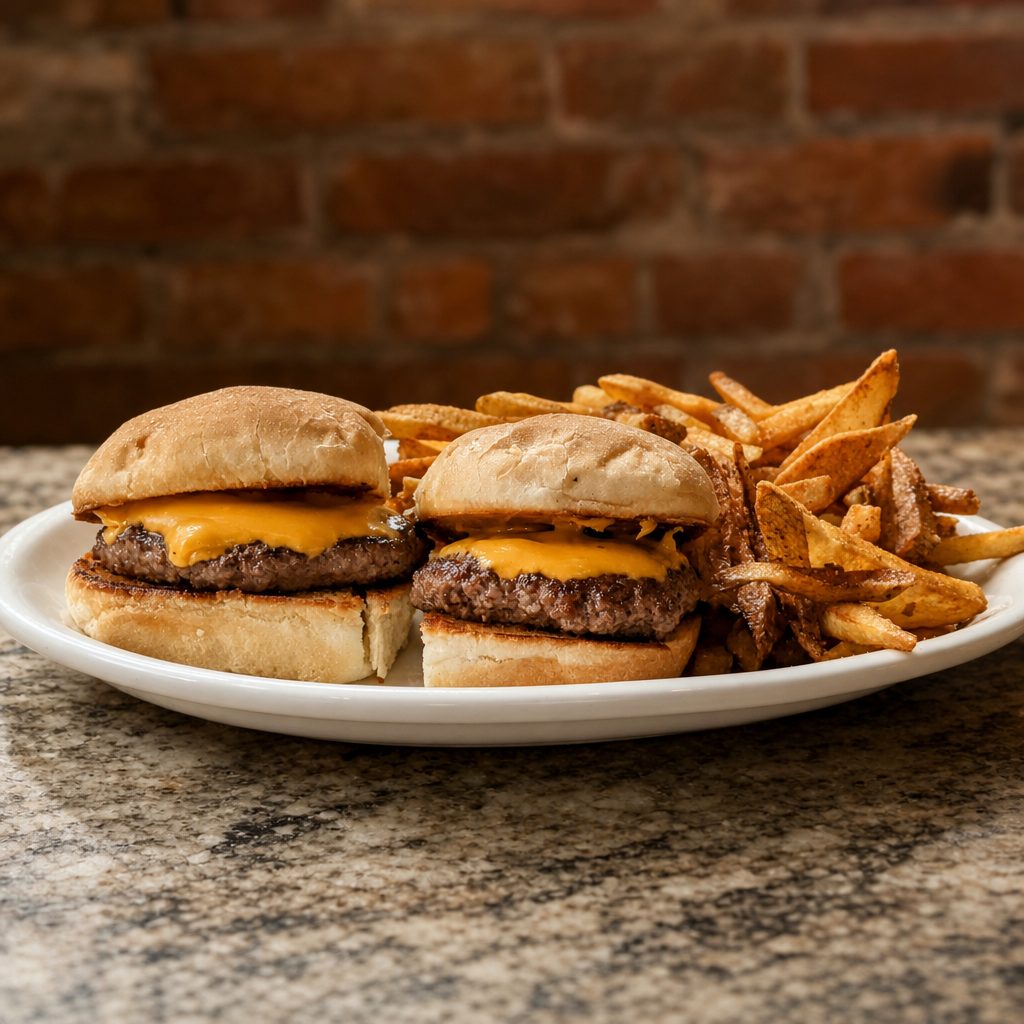 Kids Burgers.