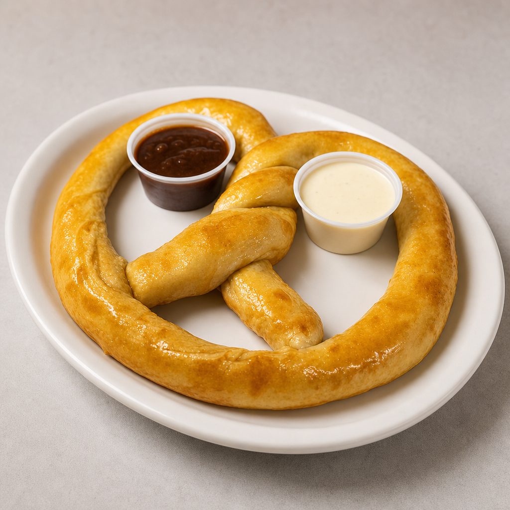 Wood Fire Pretzel.