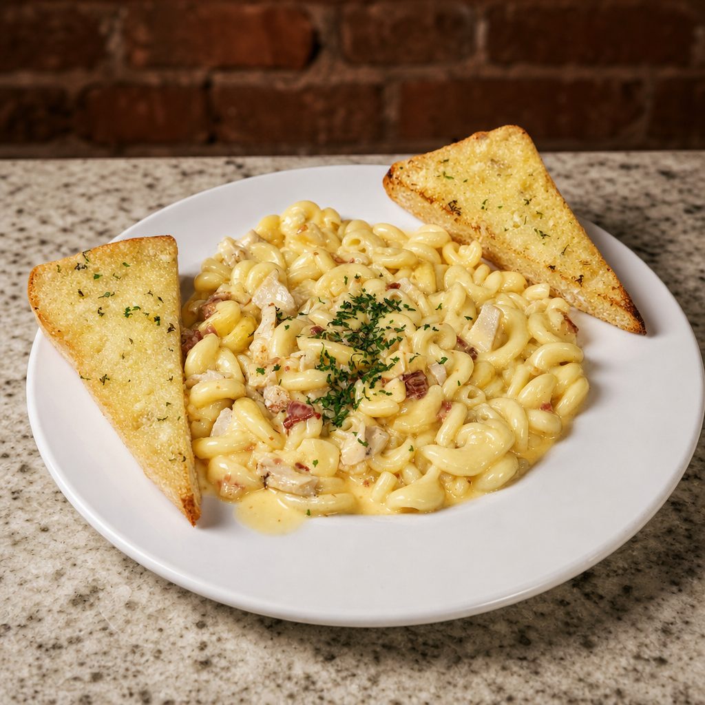 Chicken Bacon Mac.