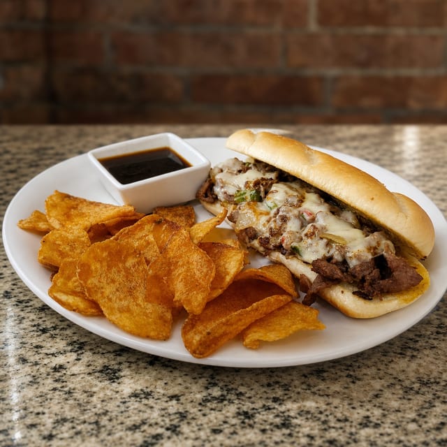 Cheesesteak Hoagie.