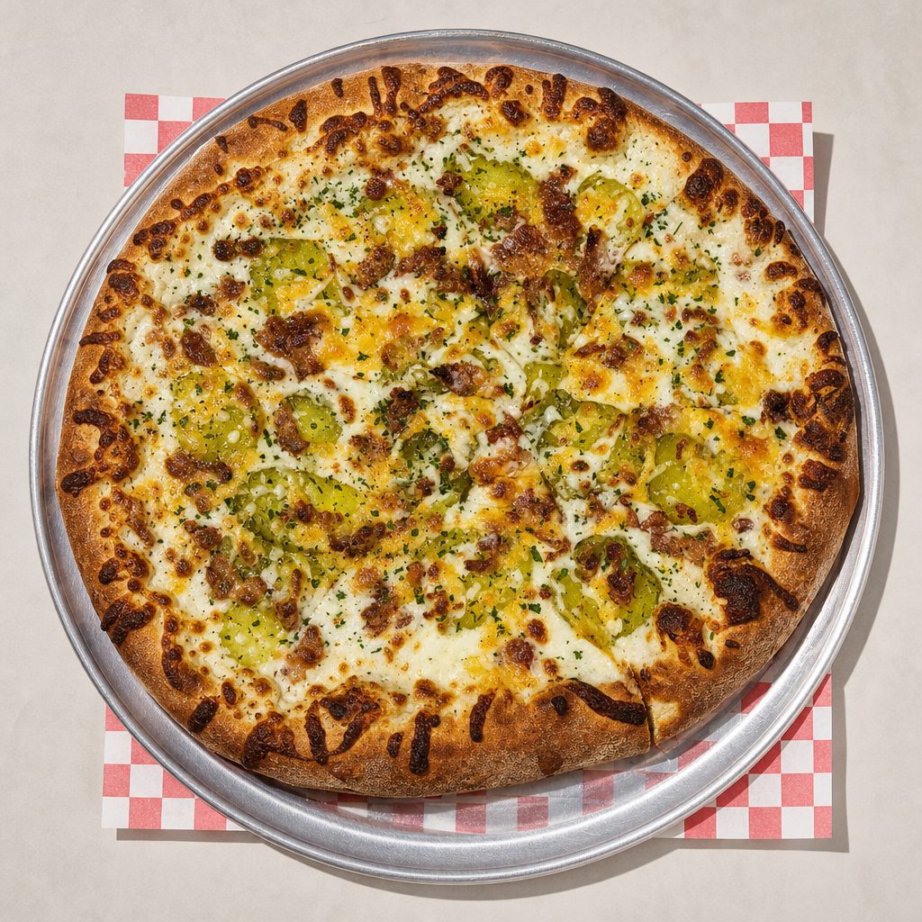 Dill Pickle Pizza.