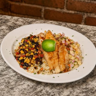 Hot Honey Haddock Rice Bowl