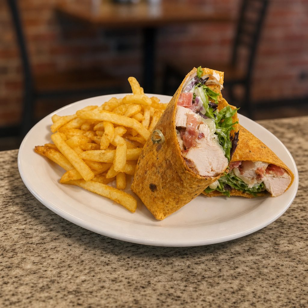 Chicken Bacon Ranch Wrap.
