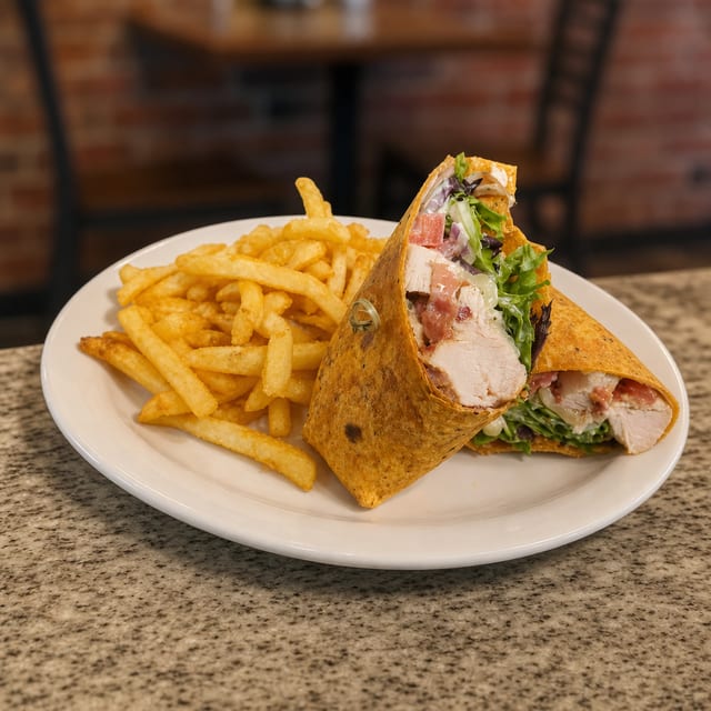 Chicken Bacon Ranch Wrap.