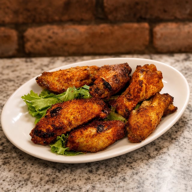 Trail Dust Wings Half Dozen.