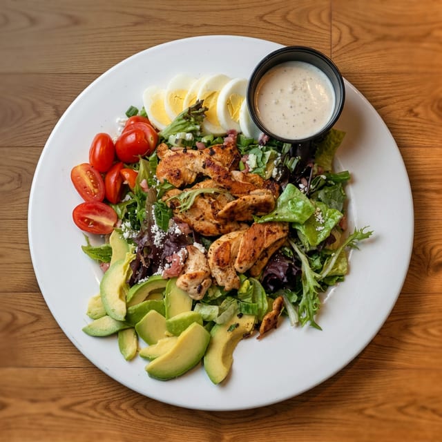 Blackened Chicken Avocado Salad.