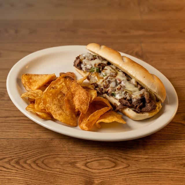 Cheesesteak Hoagie.