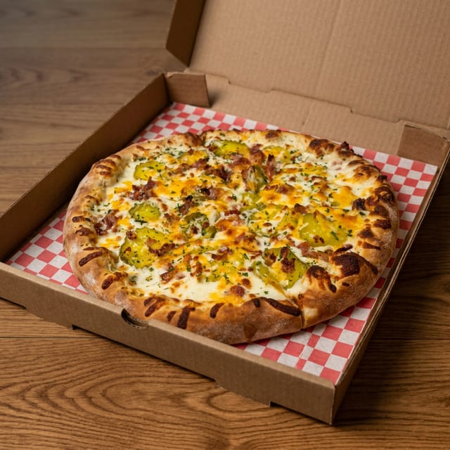 Dill Pickle Pizza.