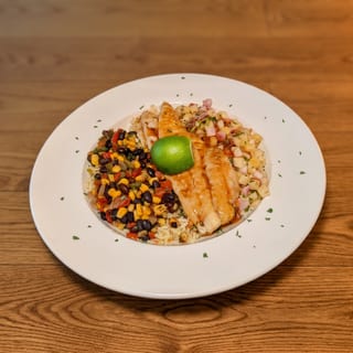 Hot Honey Haddock Rice Bowl