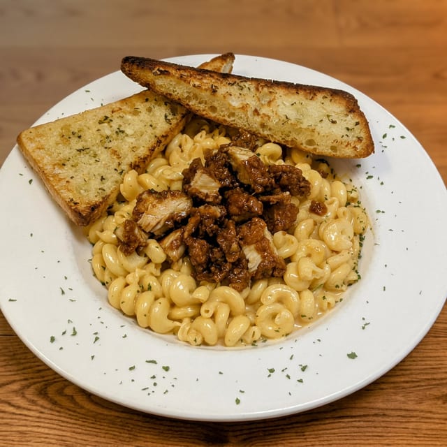 Kickin' Honey Chicken Mac.