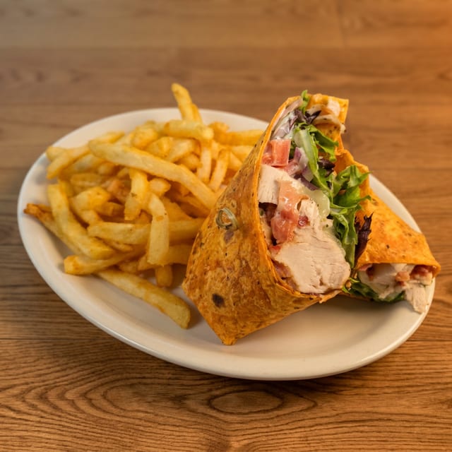Chicken Bacon Ranch Wrap.