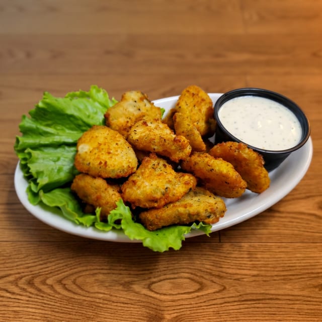 Brew Pub Pickle Chips.