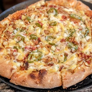 Spicy Luau Pizza