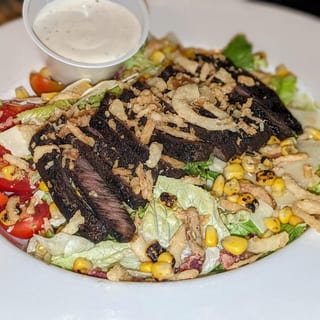 Bourbon Barrel Steak Salad