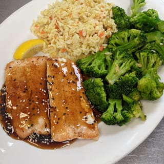 Honey Garlic Salmon