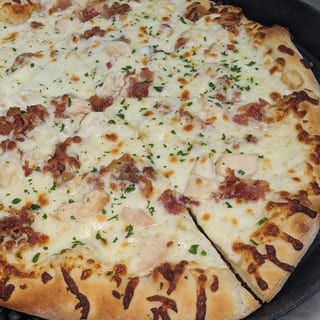 Chicken Bacon Ranch Pizza